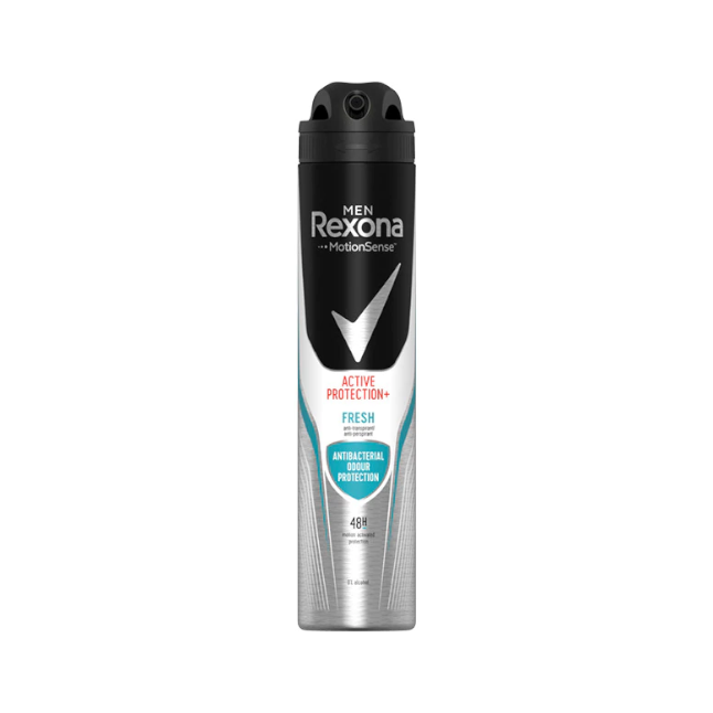 rexona men deodrant anti-bacterial fresh 200ml | بيوتي وي Beauty Way