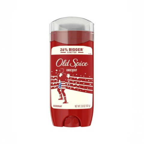 old spice knockout deodorant stick 107g