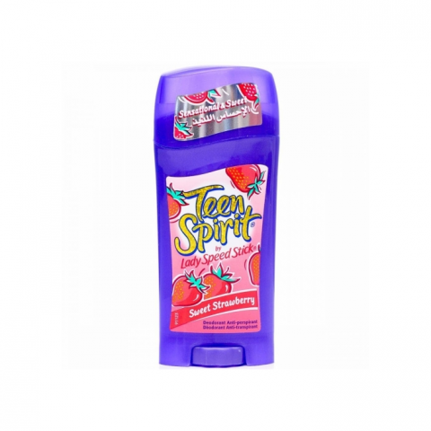secret deodrant stick teen spirit strawberry 65g