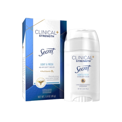secret deodrant stick Clinical Strength light and fresh 45g