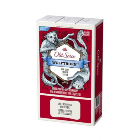 old spice wolfthorn soap 113g x 6