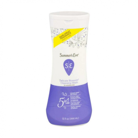 summer's eve 5in1 wash delicate blossom 444ml