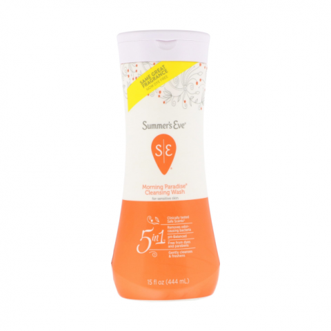 summer's eve 5in1 wash morning paradise 444ml