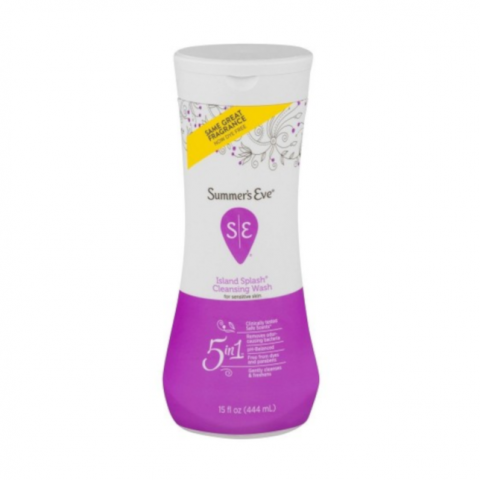 summer's eve 5in1 wash island splash 444ml