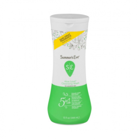 summer's eve 5in1 wash aloe love 444ml