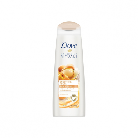 dove smoothing ritual shampoo 355ml