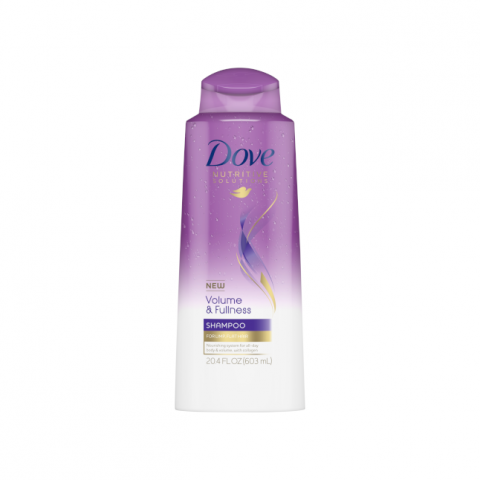 dove volume & thickness shampoo 355ml