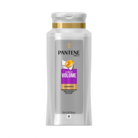 pantene sheer volume shampoo 750ml