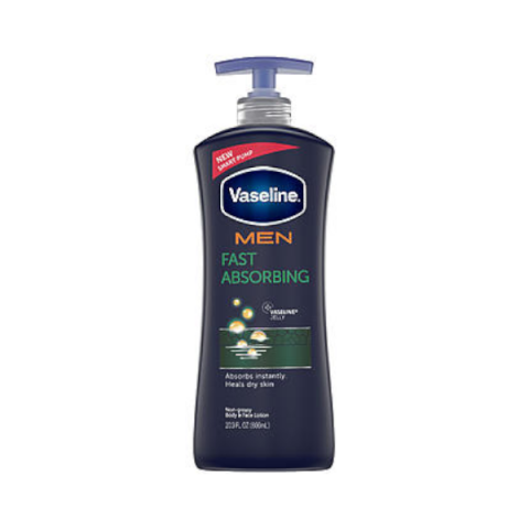 vaseline essential men fast absorbing 300ml