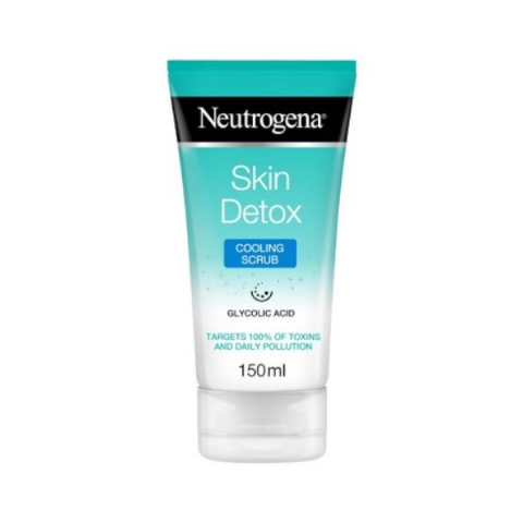 neutrogena skin detox cooling scrub 150ml