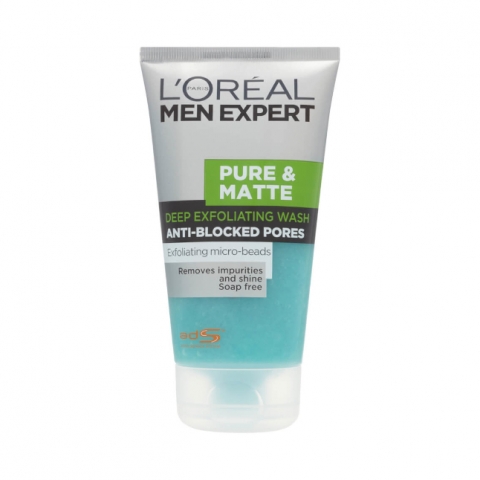 L'Oreal Men Expert pure and matte face wash 150ml