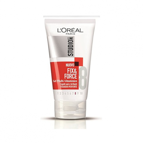 Loreal Paris Studio Line gel fix and force 8 150ml