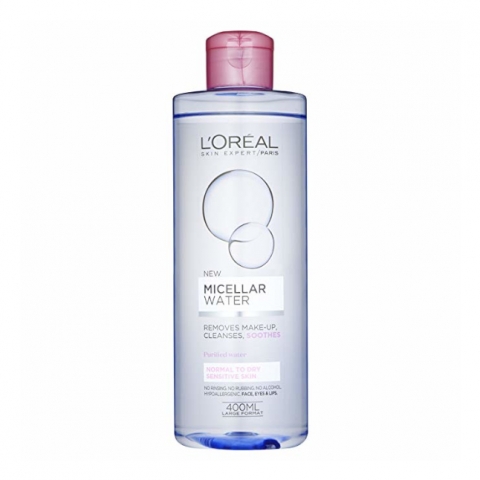 L'Oreal skin Expert micellar water (soothes) make-up remover 400ml