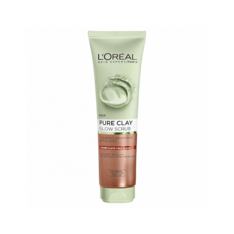 L'Oreal skin Expert glow scrub face wash 150ml