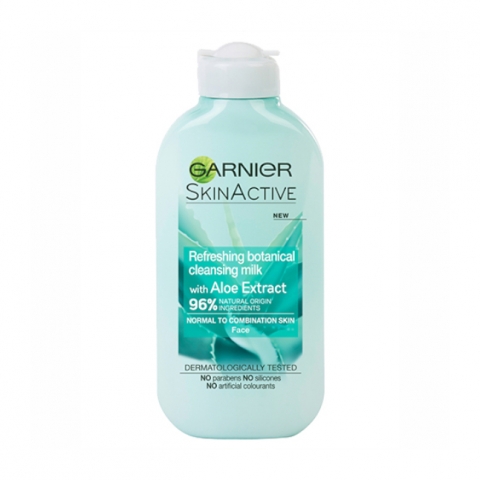 Garnier Natural Aloe Extract Cleansing Milk Normal Skin 200ml