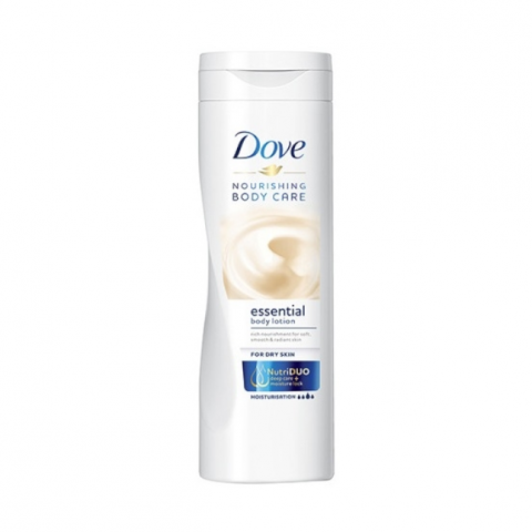 dove essential lotion 400ml
