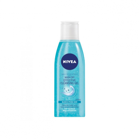 Nivea Wash Off Effective Cleansing Gel 200ml