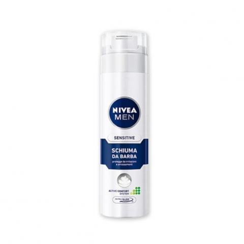 nivea sensitive shaving foam 200ml