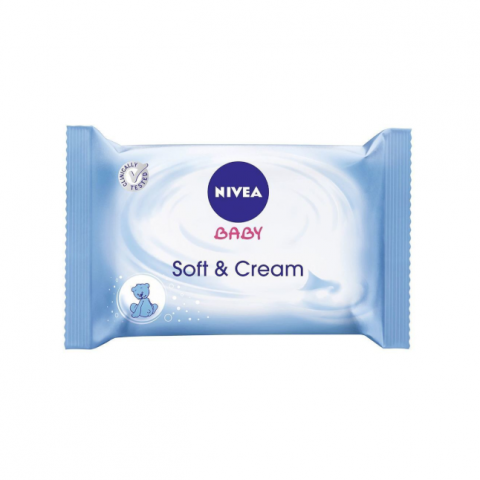 nivea baby wipes SOFT & CREAM 56pcs