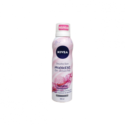 nivea shower mousse Rhubarbe Framboise 200ml