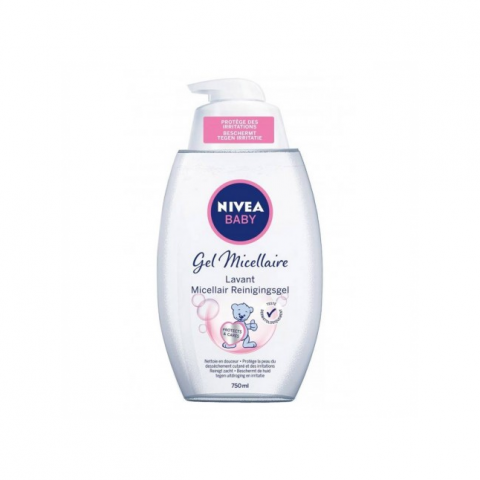 nivea body wash gel micellaire for kids 750ml