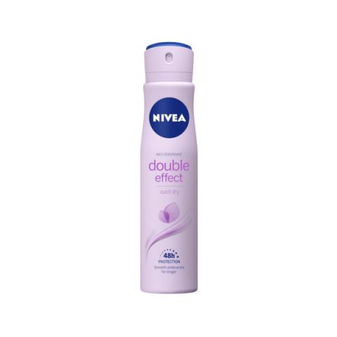 nivea deodorant double effect 150ml new