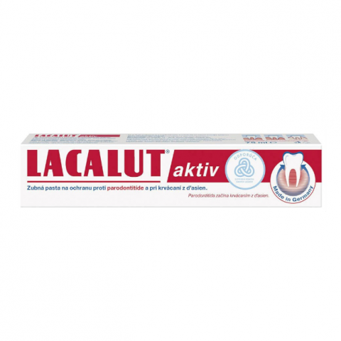 lacalut toothpaste for bleeding gums 75ml
