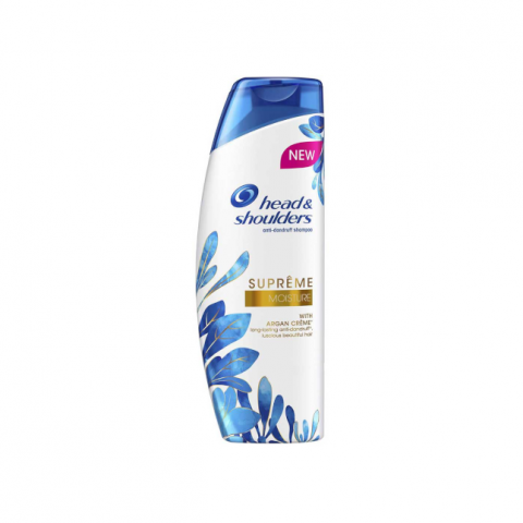 head & shoulders shampoo supreme moisture 330ml
