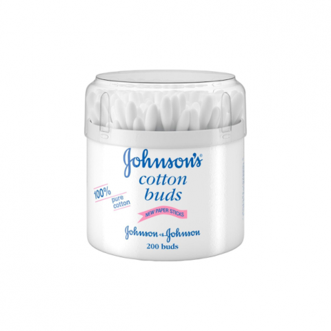 johnson's baby cotton buds 200pcs