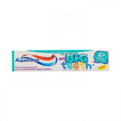 معجون اسنان اطفال اكوافريش 50مل my big teeth
