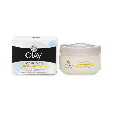 كريم اولاي واقي شمس 50غم natural white spf 24