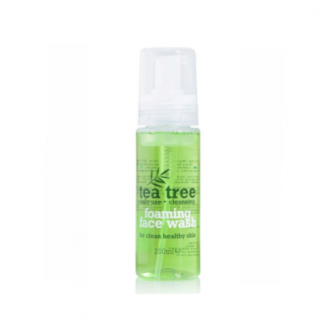 tea tree foaming face wash daily use 200ml