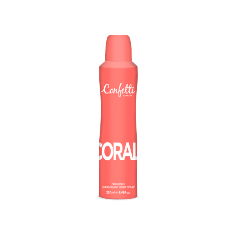 معطر كونفيتي لندن نسائي 250مل coral