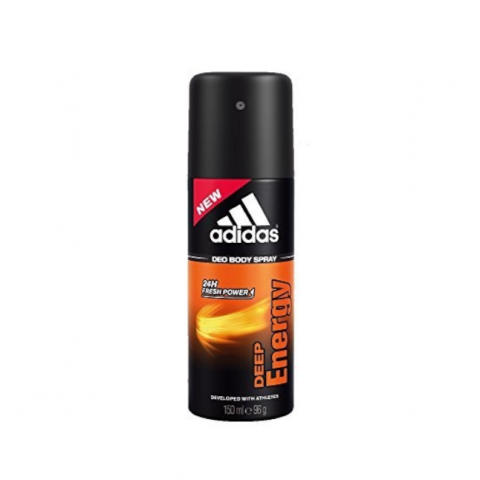 adidas deep energy 24hr deodrant spray 150ml