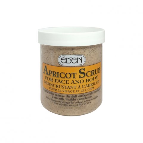 eden apricot scrub face & body 236ml