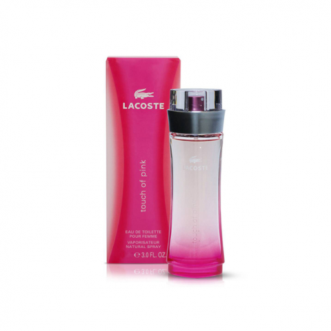 lacoste touch of pink perfume for her 90ml edt