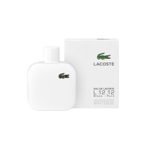 lacoste white perfume for him 100ml edt