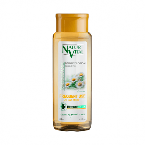 natur vital Sensitive scalp Shampoo For Frequent Use 300ml