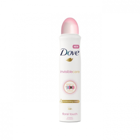 DOVE invisible dry floral touch DEODORANT spray 250ML