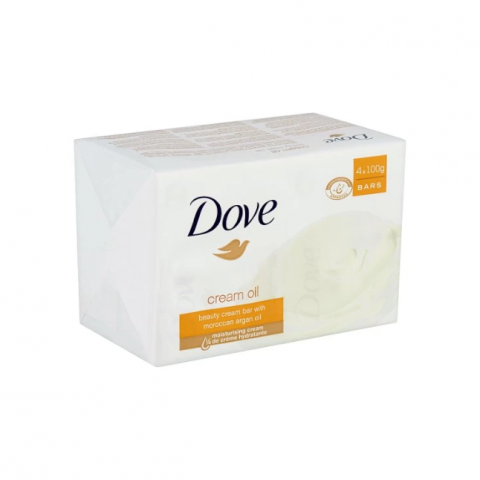 dove cream oil soap 100gx4