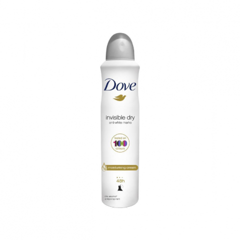 DOVE invisible dry DEODORANT spray 250ML eng