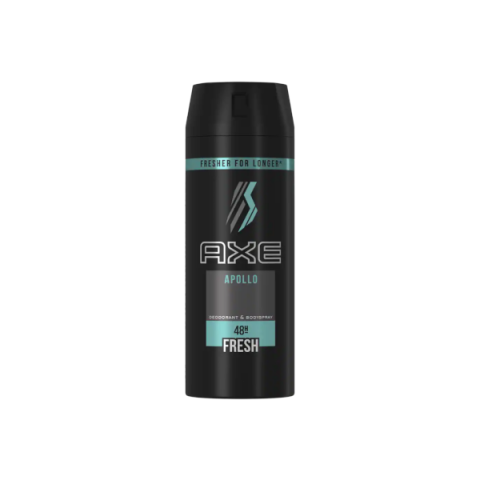 axe apollo deodorant 150ml