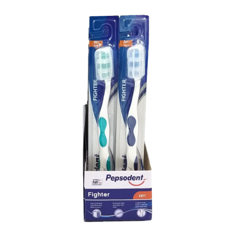 signal toothbrush pepsodent fighter soft