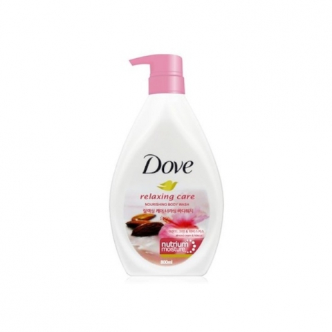 Dove almond and hibiscus Shower 800ml