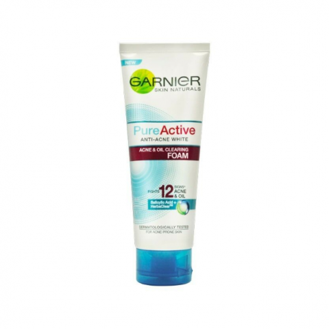 Garnier Pure Active acne & oil clearing foam 100ml