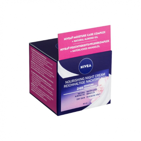 nivea nourishing night cream 24hr 50ml