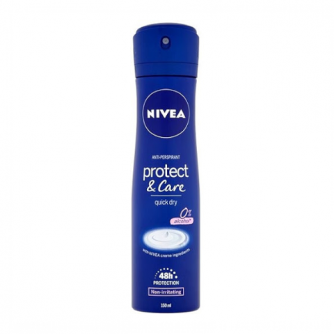 nivea deodorant protect and care 150ml new