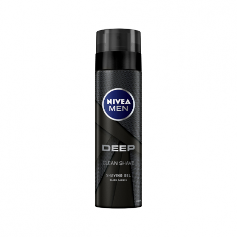 nivea deep clean shave shaving gel 200ml