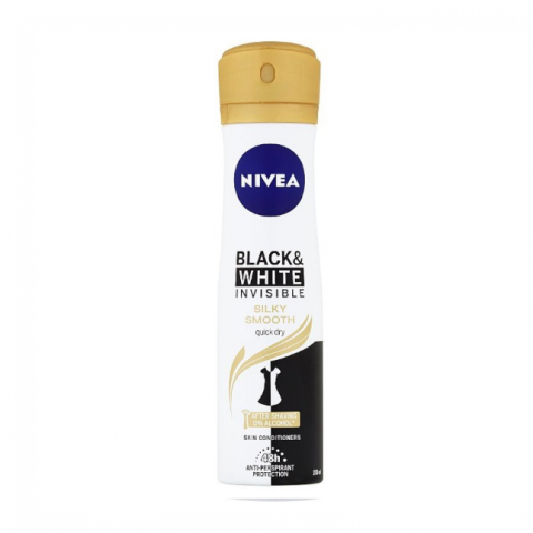 nivea deodorant invisible silky smooth 150ml