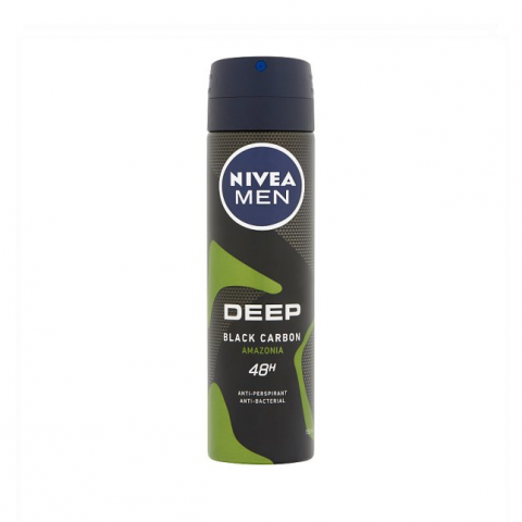 nivea deodorant deep black carbon 150ml